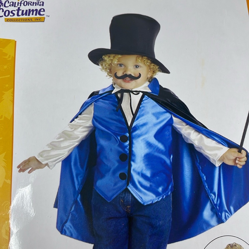 Mini Magic Magician Costume by California Costumes; Size Toddler Medium (2-4)